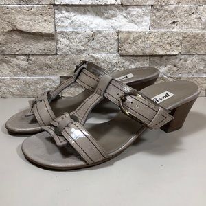 Paul Green Heels Shoes Sandals Patent Leather 8